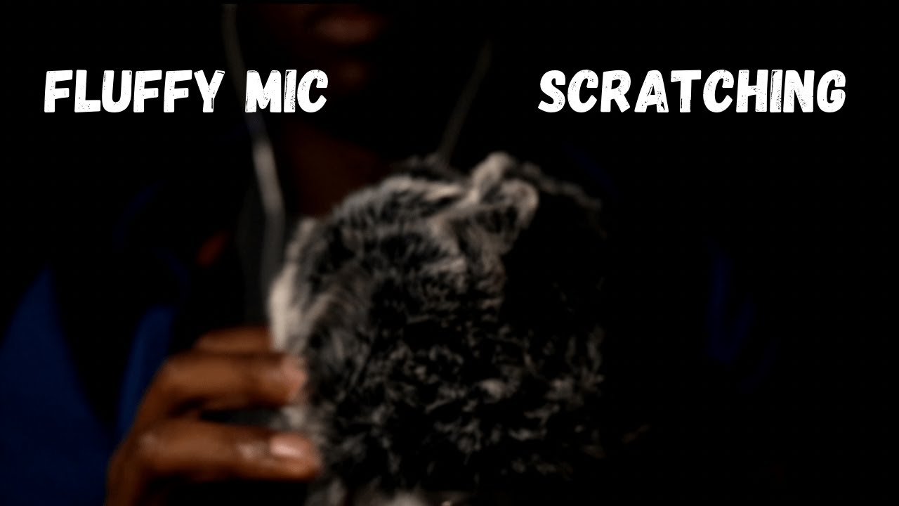 ASMR | Fluffy Mic Scratching (No Talking)
