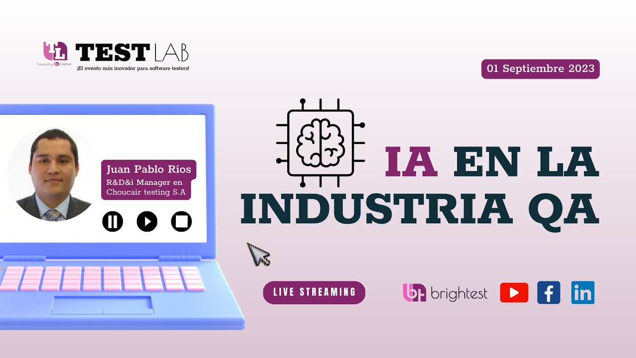 Test Lab 2023 | Webinar: IA en la industria QA