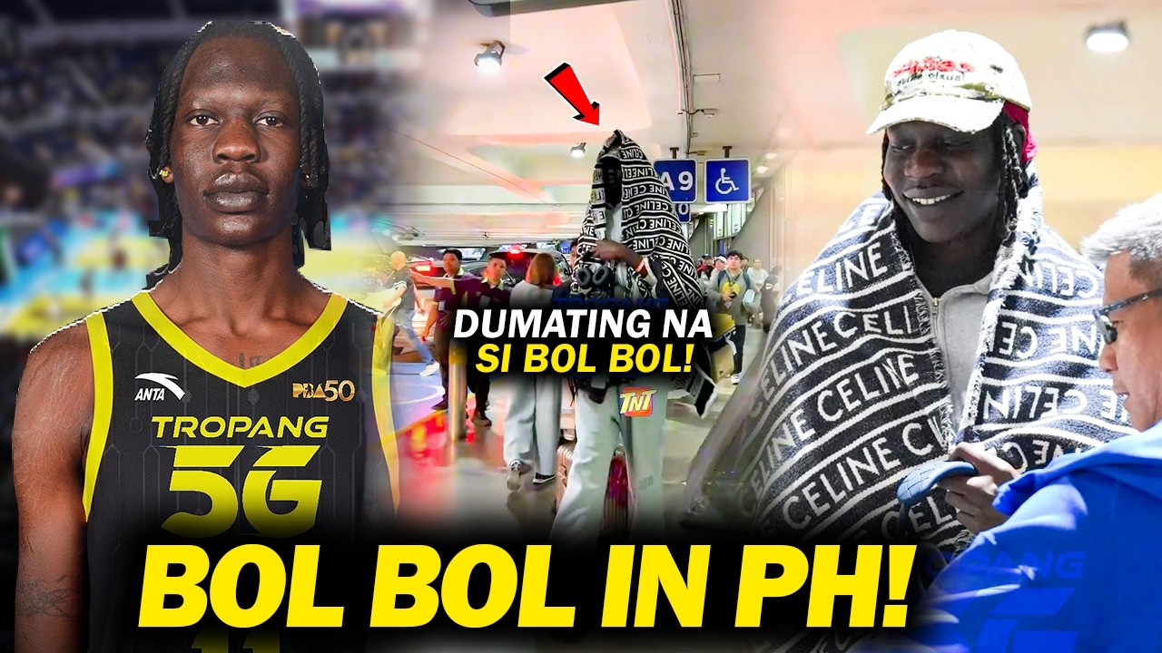 BOL BOL DUMATING NA SA PILIPINAS! PBA Fans Excited na! Inaabangan ang Fajardo vs Bol Bol!