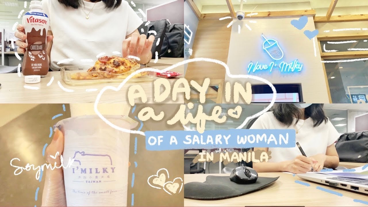 a day in a life of a salary woman 👜✨| realistic 9-5 work vlog, banker in makati adulting weyatoons