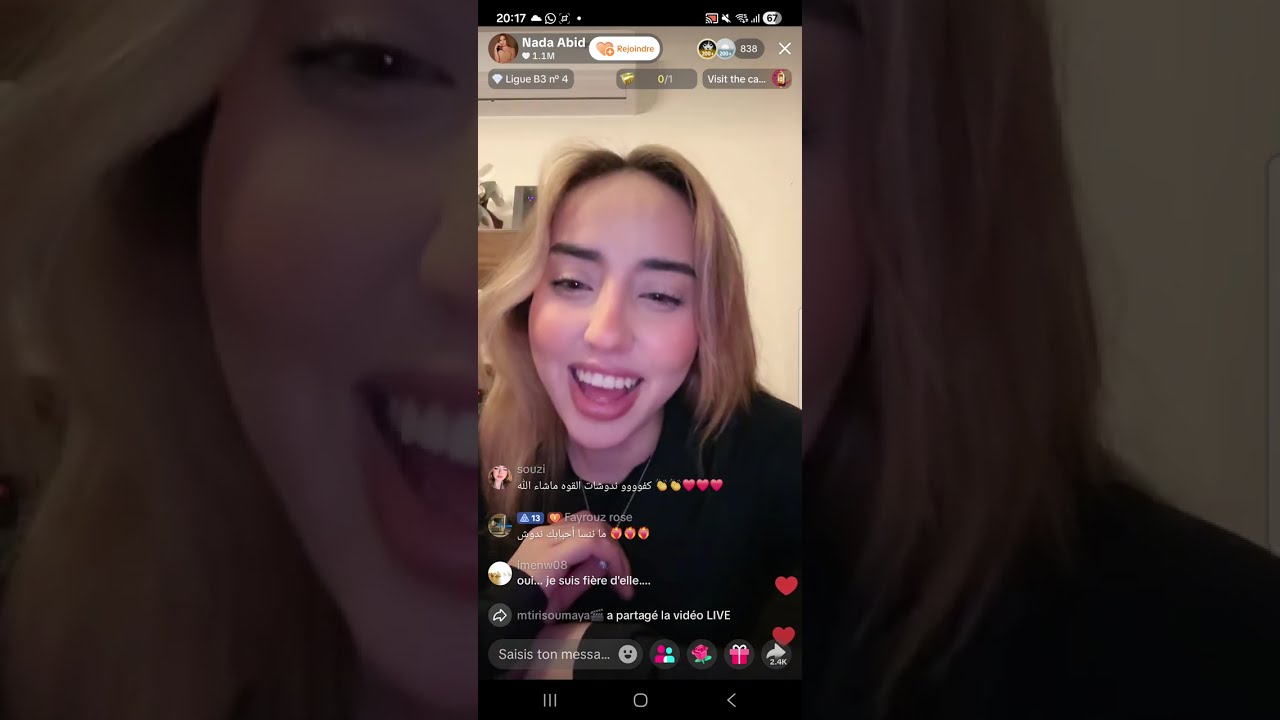 ندى التونسية لايف الصدمة مع أليكس اسمعو للأخير الصدمة 😱😱