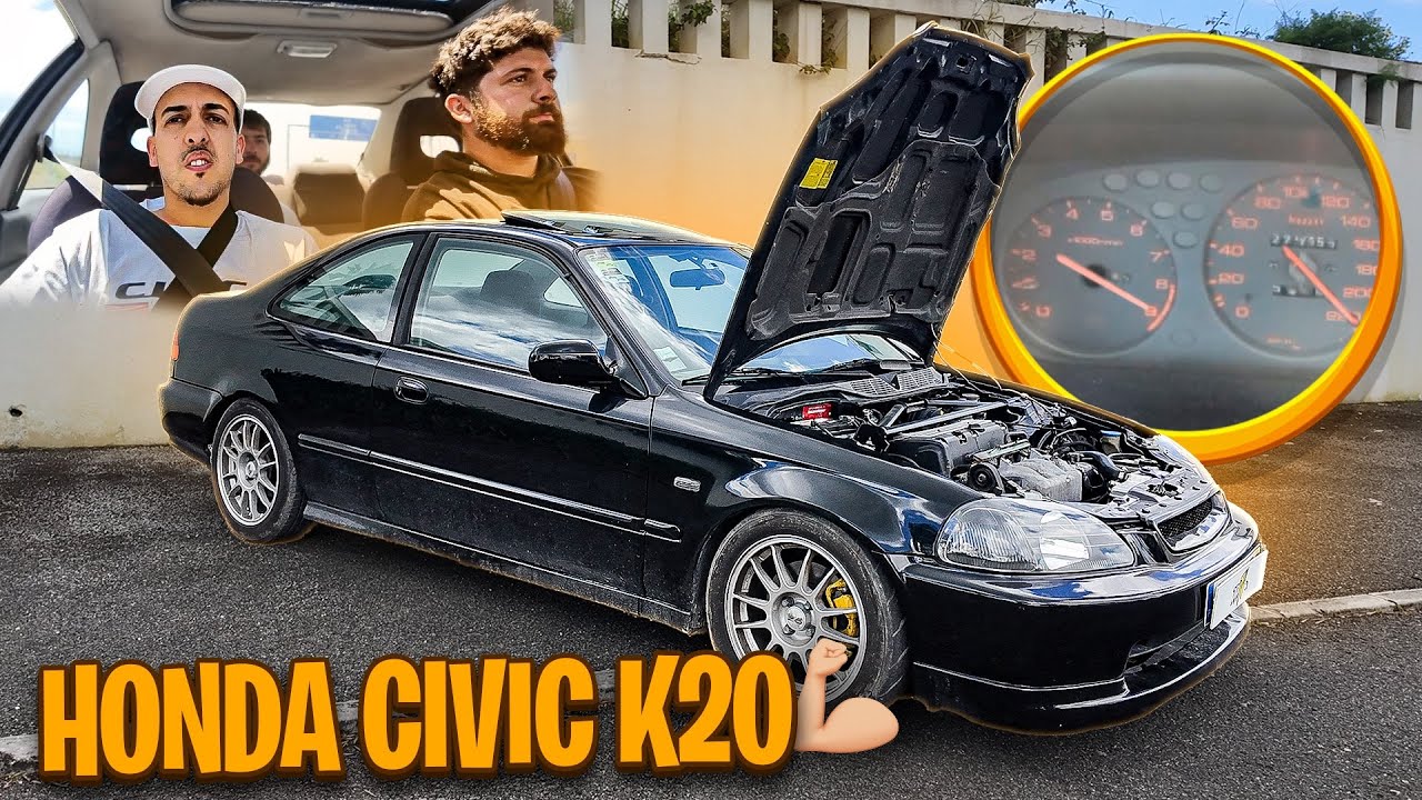 CONDUZI A FUNDO !!! HONDA CIVIC SWAP K20 🔥🔥🔥 | DIDITV