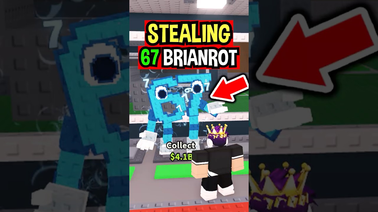 STEALING 67 BRAINROT in Roblox Steal a Brianrot..