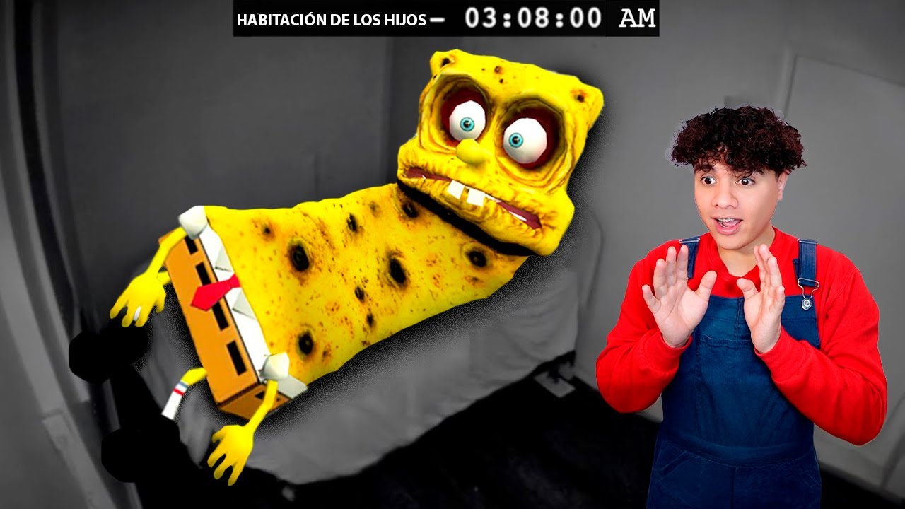 BOB ESPONJA NO PUEDE DEJAR de CRECER!?