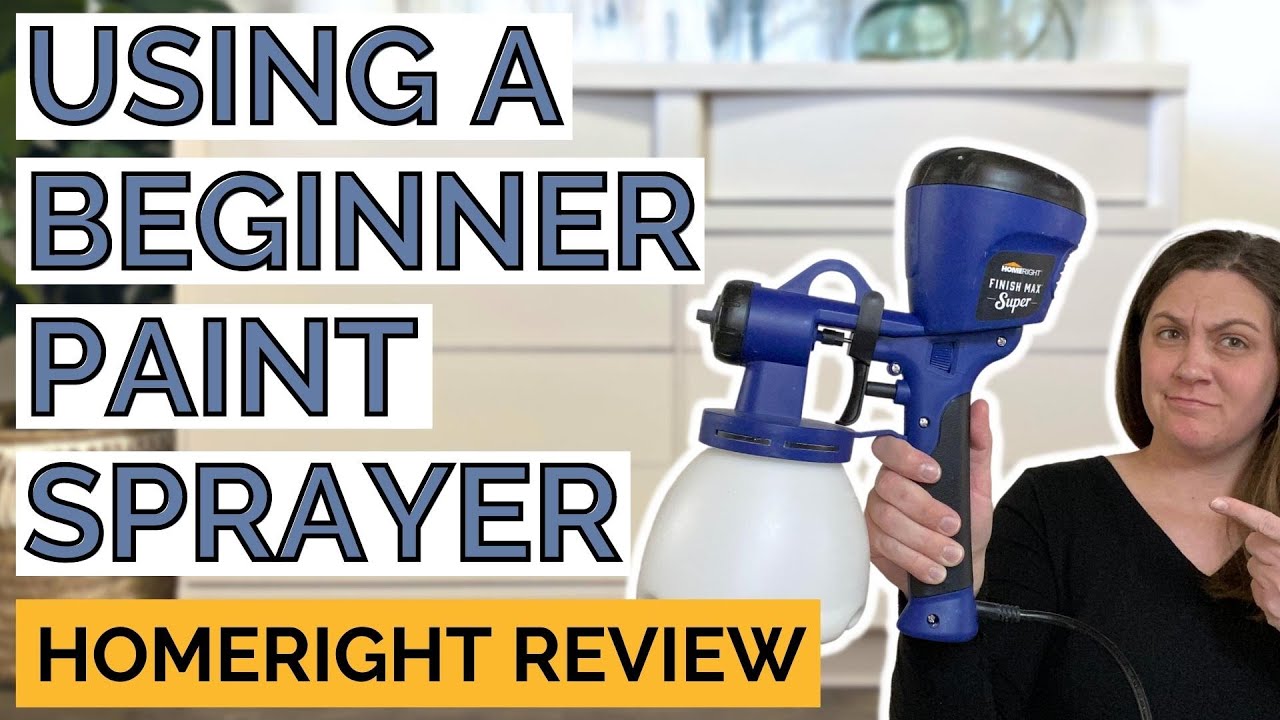 Can the HomeRight Super Finish Max Spray Thick Paint? | Review | Settings | Cleaning | Thinning?