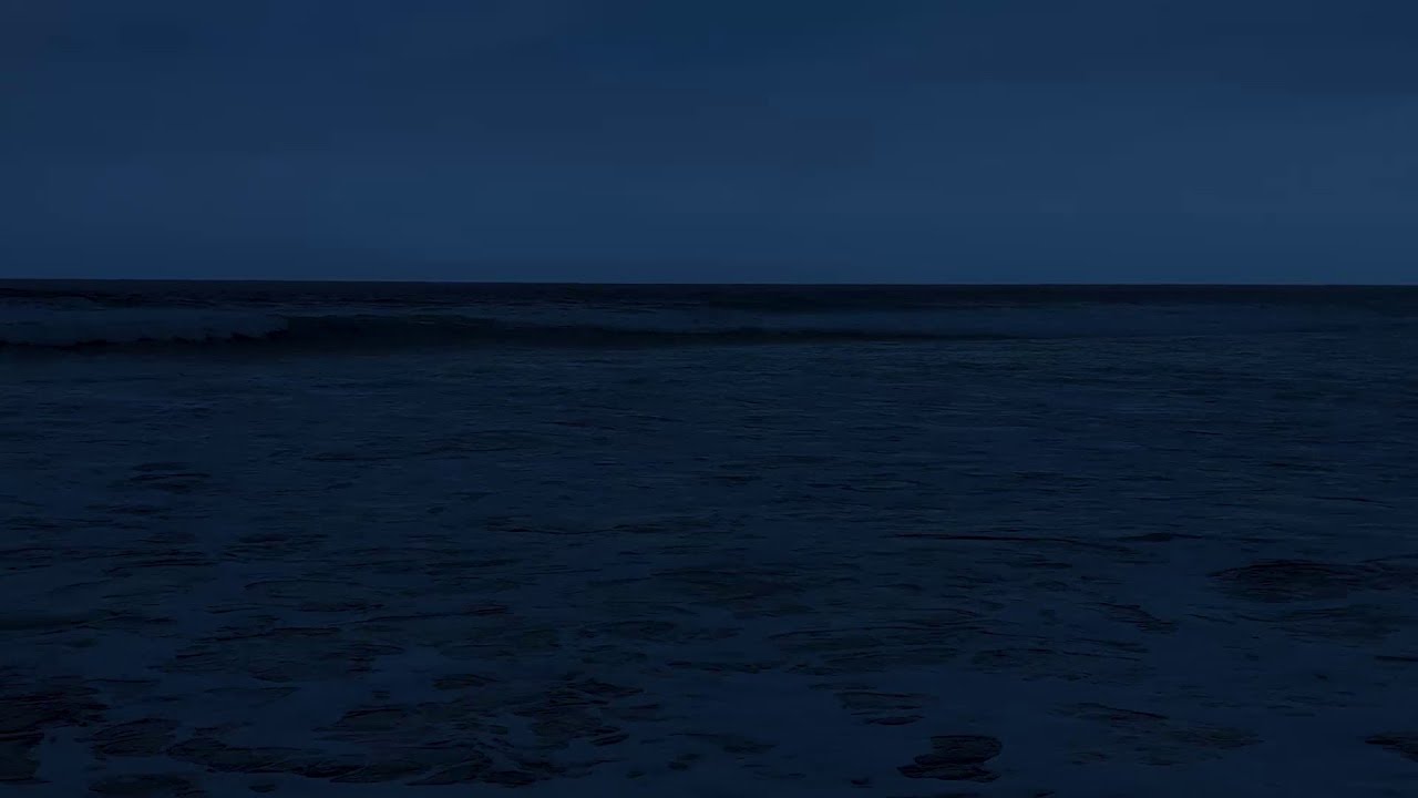 Black Screen Ocean Waves: The Insomniac's Choice