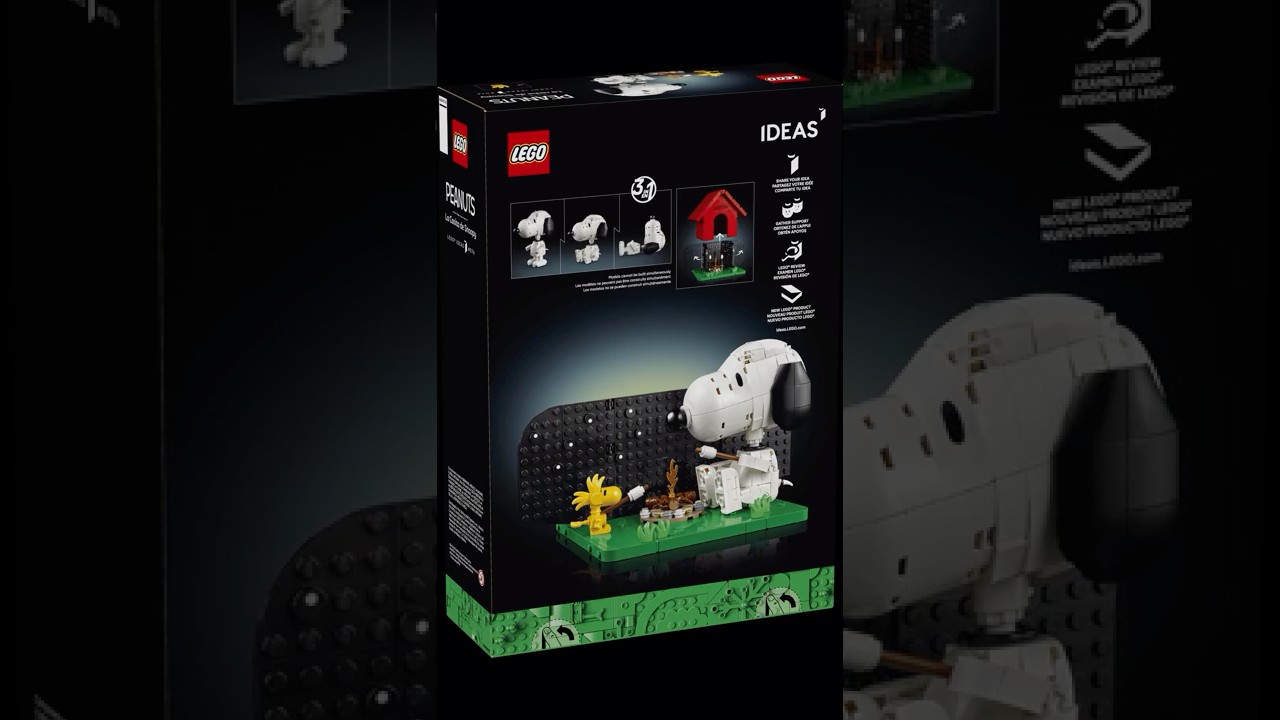 Lego IDEAS: Снупи уже здесь, и они не испортили его! #lego #afol #snoopy