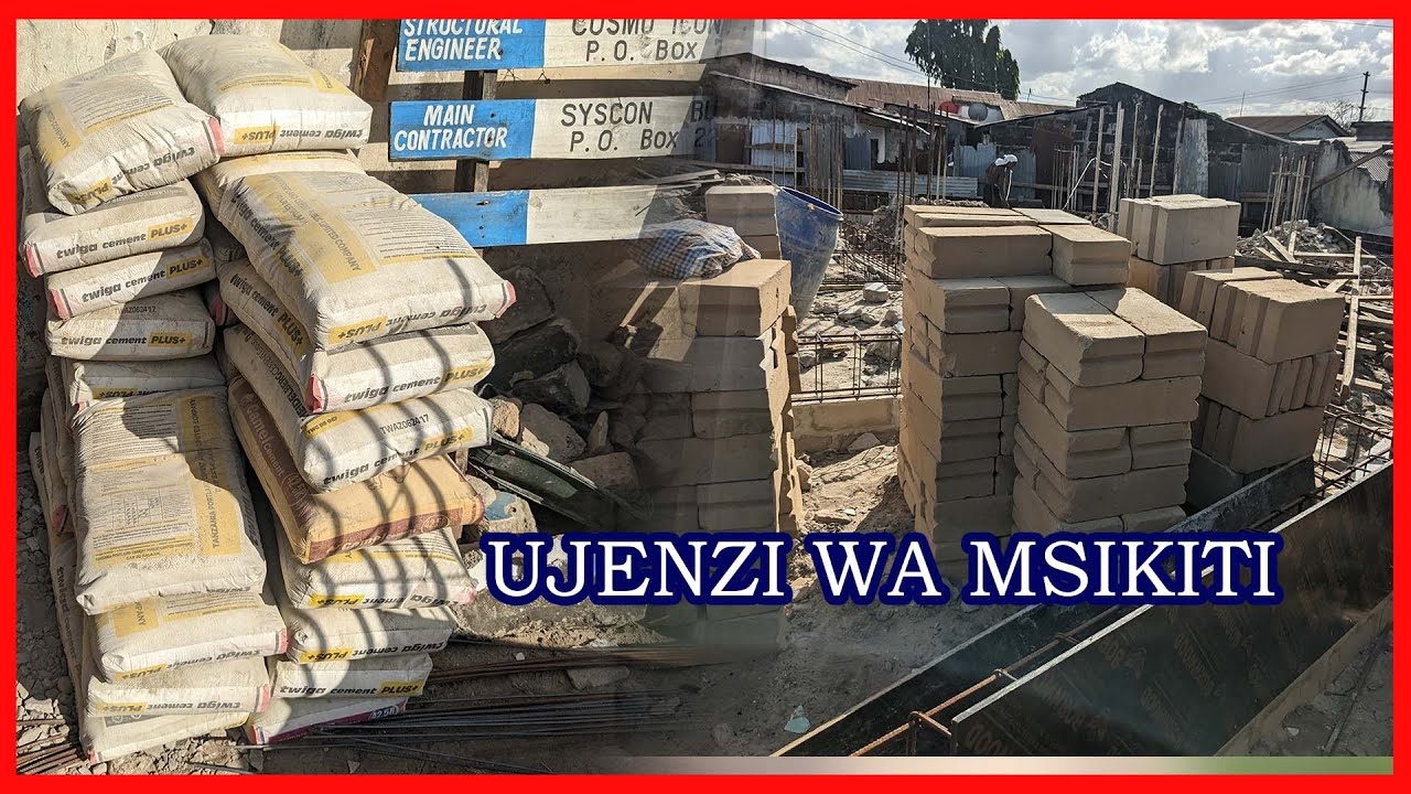 UJENZI WA MSIKITI UNAENDELEA