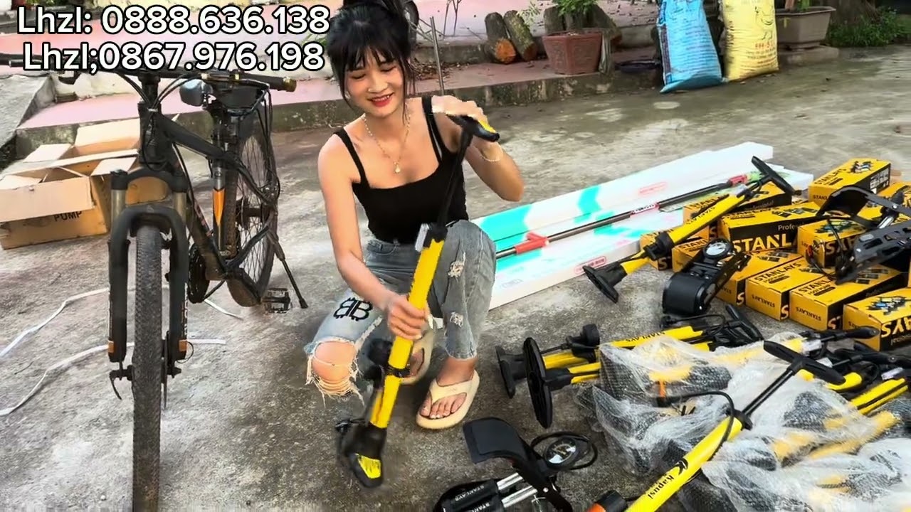 👍🆘. BƠM SĂM BƠM LỐP CĂNG ĐÉT GẶP E Siêu nhanh siêu bền 