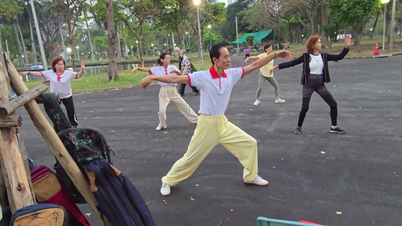 31-1-2026(2569)(Sat) Fang Lao Si  - Tai Chi Quan 1/3 สวนลุมพัดแดง