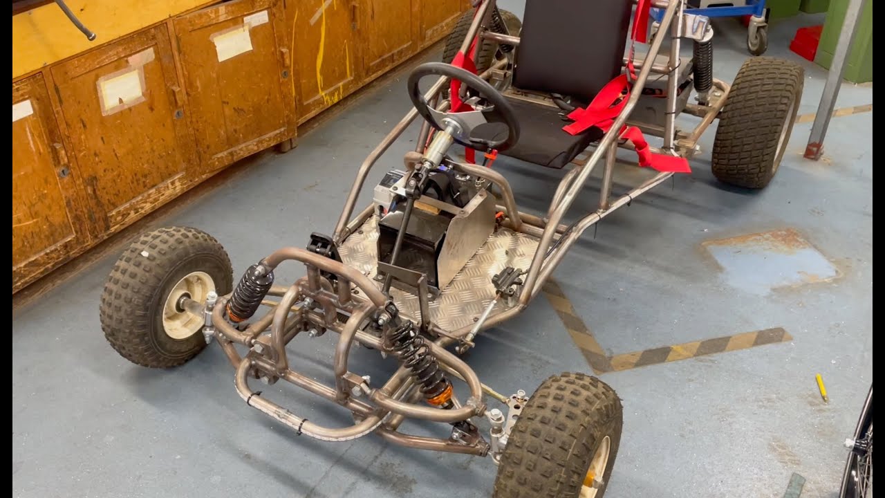 72v 4000W DIY Electric Go Kart v2 - Design and Build