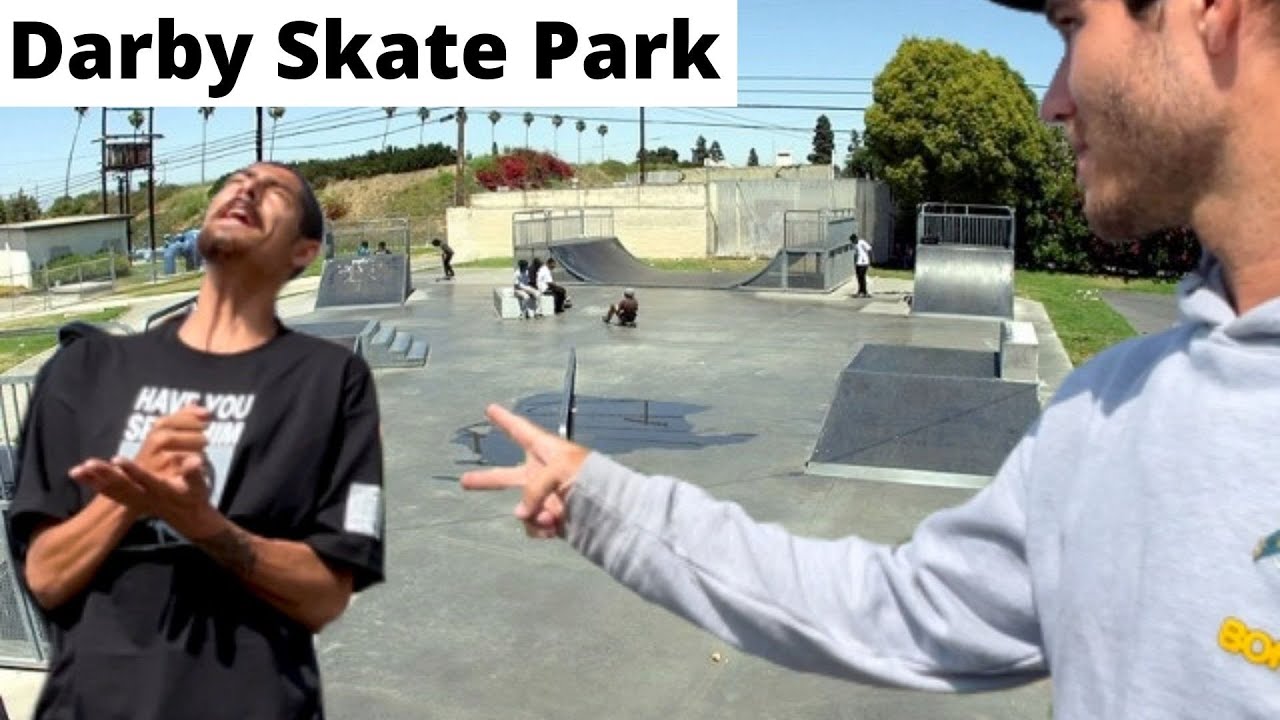 SKATERS VS DARBY SKATE PARK (Zach Doelling & FRIENDS)