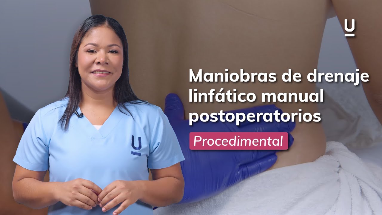 Maniobras de drenaje linfático manual postoperatorios - Curso de DLM en Post-operatorios Estéticos