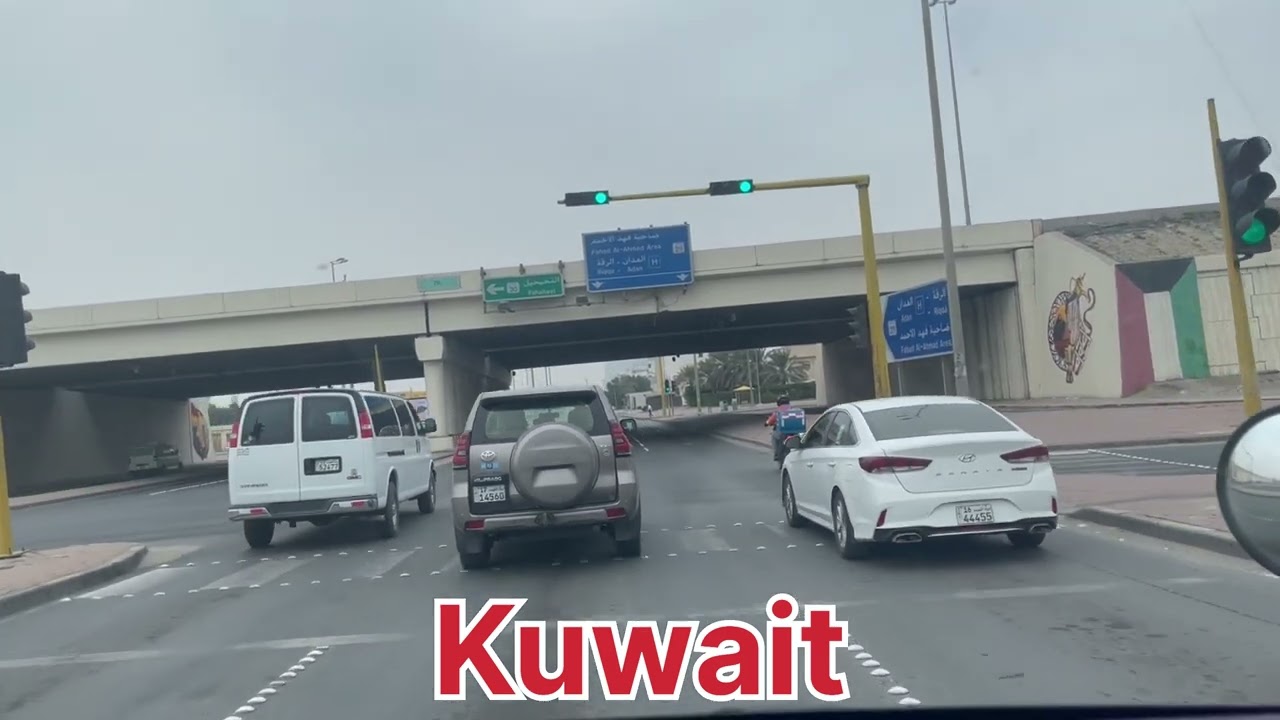 Kuwait- Mahboula - Mangaf Road