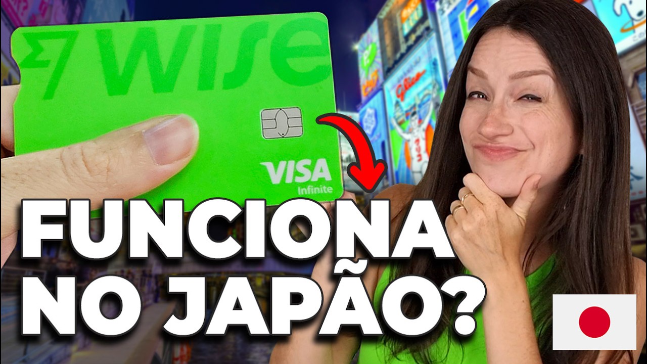 TESTANDO CARTÃO WISE NO JAPÃO! Como é usar CONTA WISE NA PRÁTICA NO JAPÃO e saque em português!