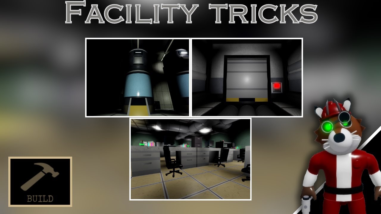🥼 3 Facility Tricks | Piggy Build Mode