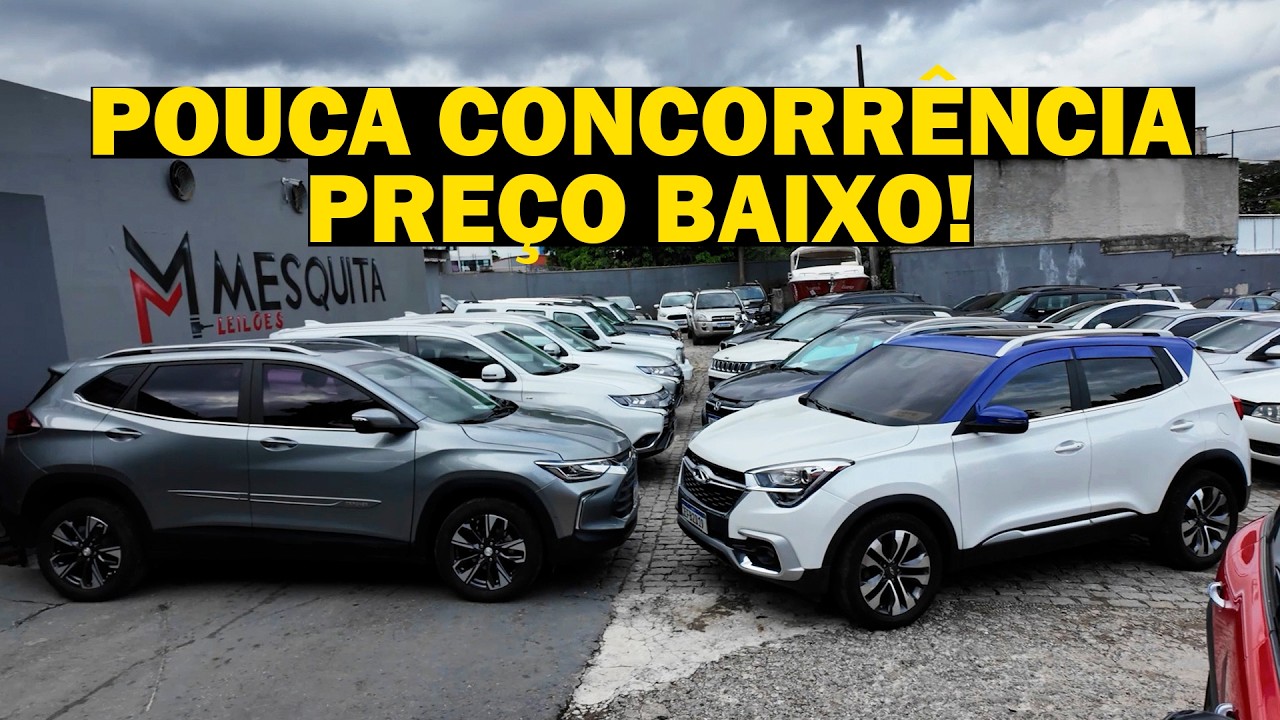ESSE LEILÃO TEM POUCA CONCORRÊNCIA E ÓTIMOS PREÇOS!
