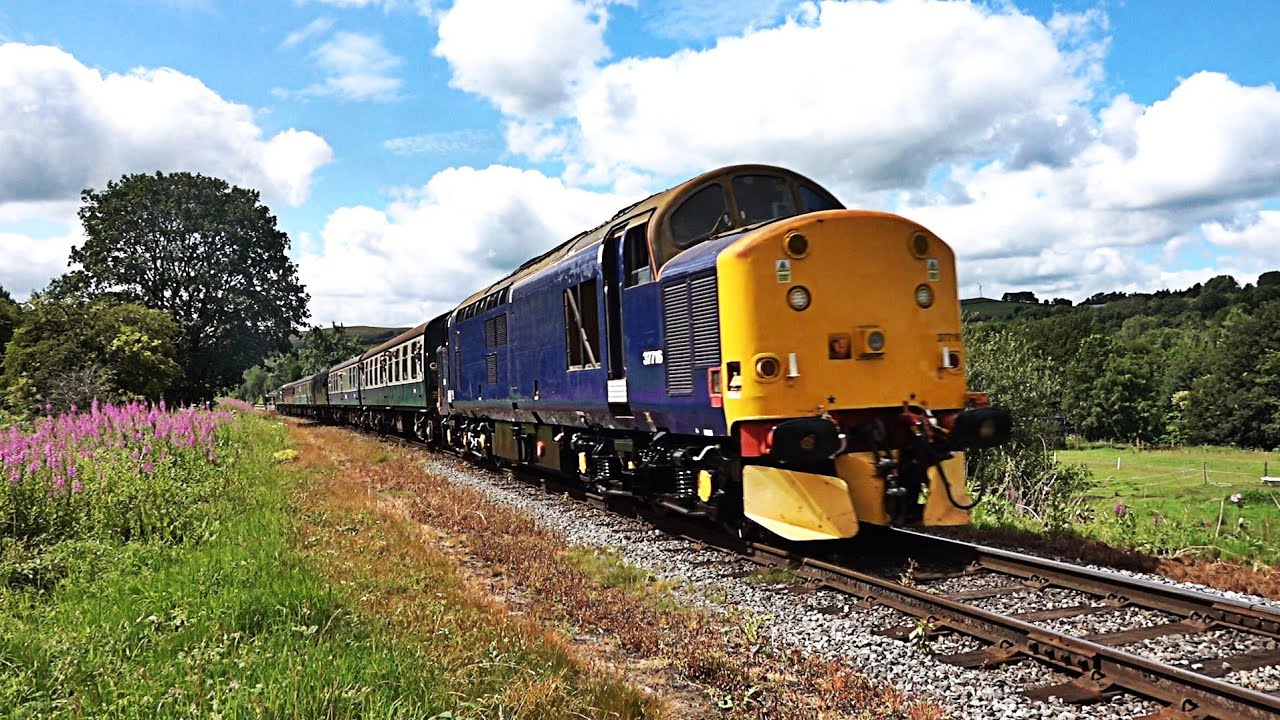 East Lancashire Railway Diesel Gala with Class 24, 31, 35, 37, 40, 50, 57. 03/07/2025. 1080p