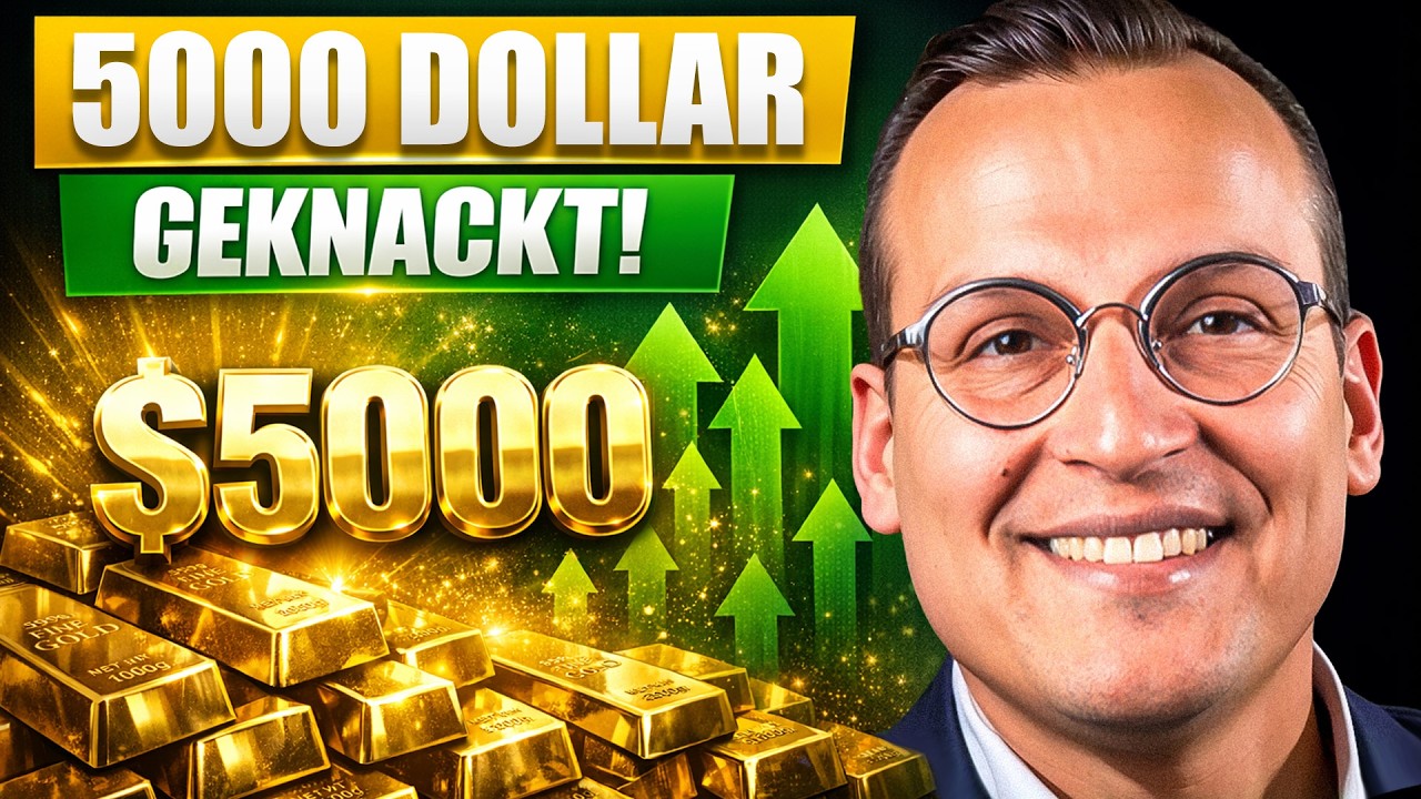 EILMELDUNG: Gold durchbricht 5.000 $ Marke! (Silber bei 110 $ - China zahlt 124 $!)