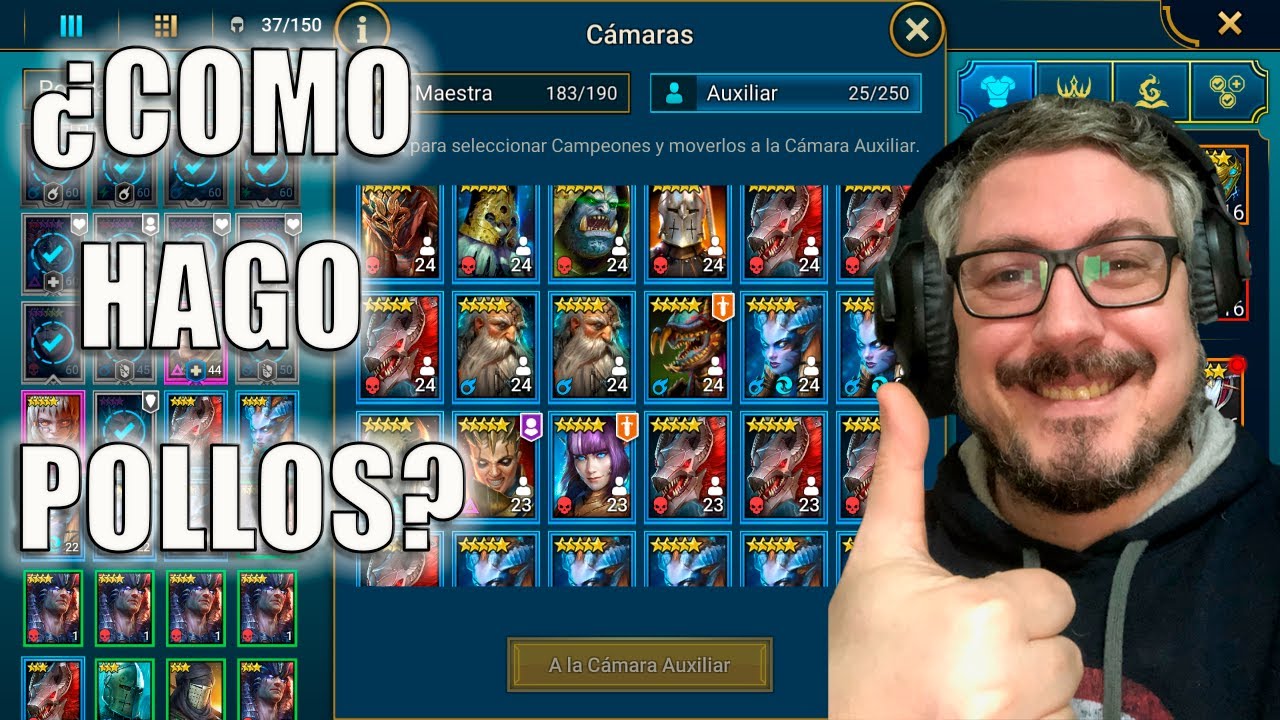 ¿Como consigo tantos POLLOS? - Raid Shadow Legends