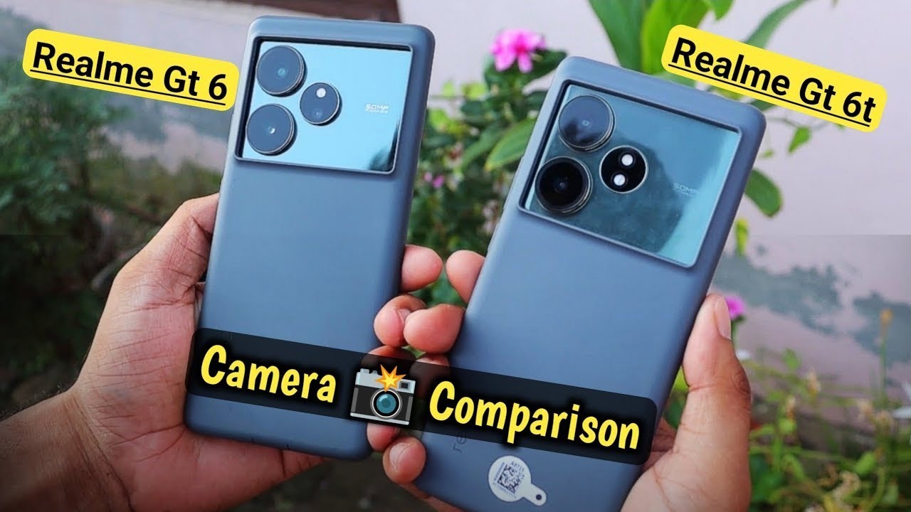Realme GT 6 vs GT 6T Camera Comparison After UI 7 Update 😱 2025