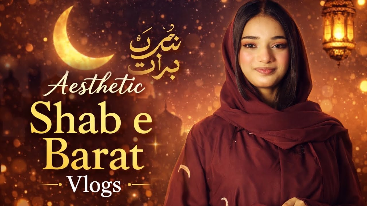 My Shab e Barat Night 🌙 | Vlog Pakistan | Peaceful & Aesthetic #shabebarat #vlog 
