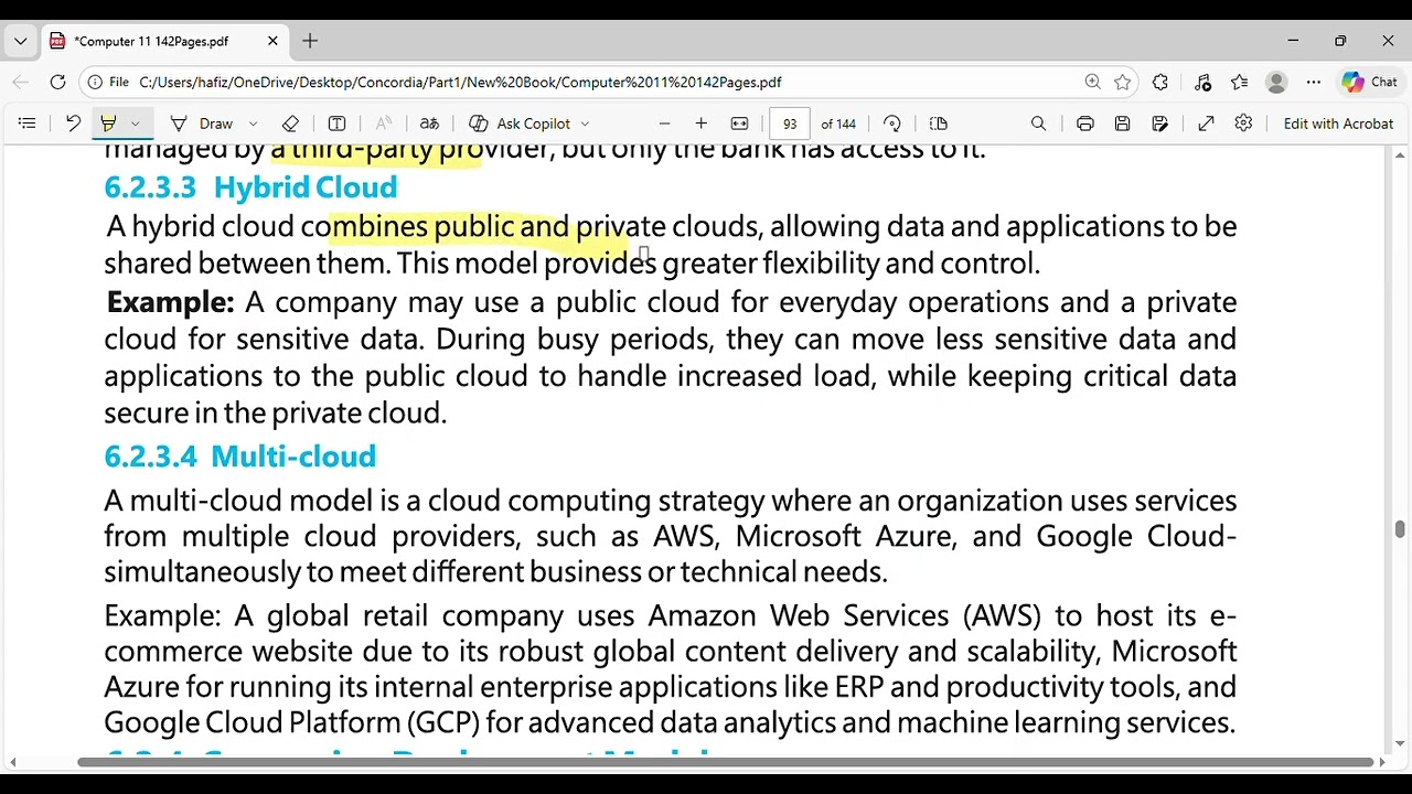 Cloud Deployment Models