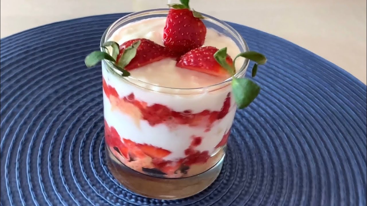 5 Minutes Strawberry Cheesecake in Cups | A Dessert Light in Calories, Rich in Taste ❗️