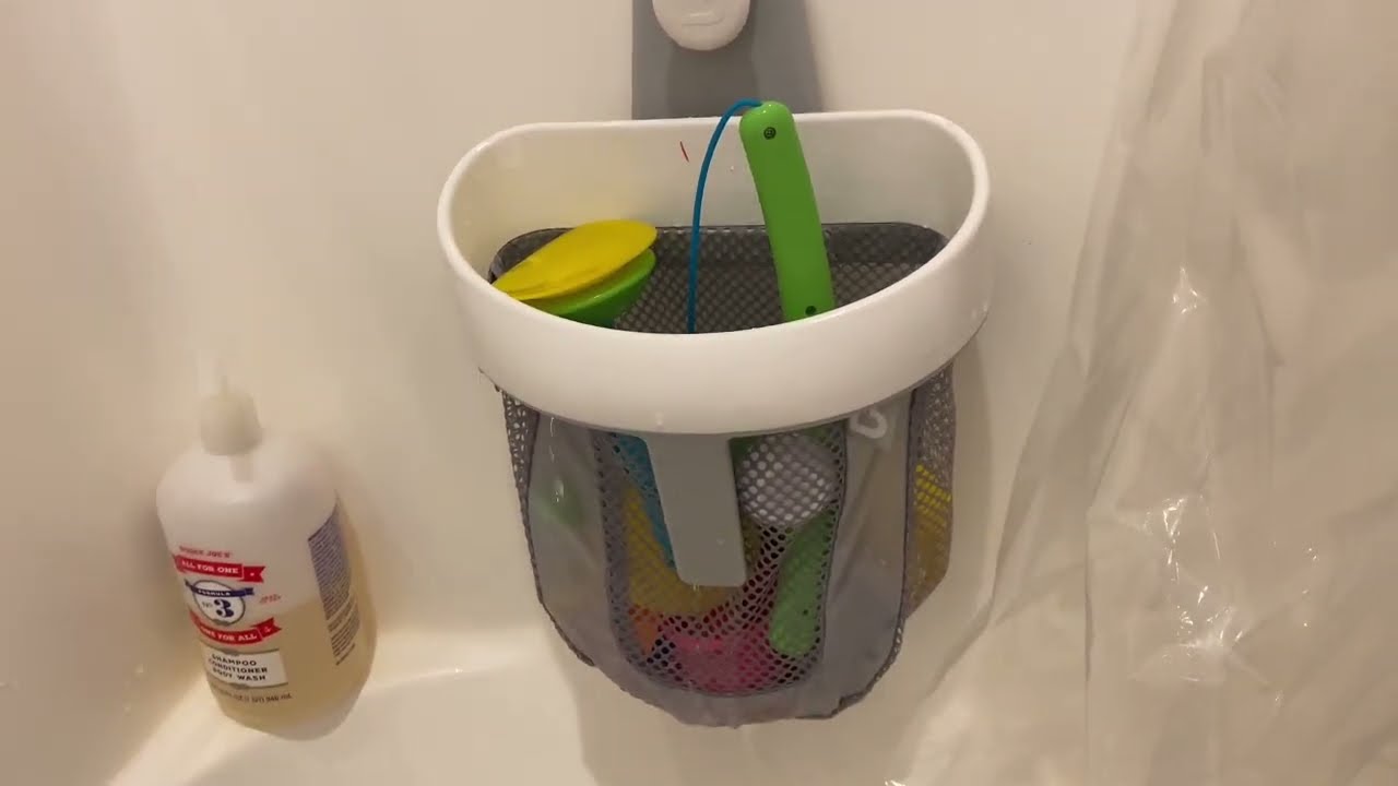 Munchkin Super Scoop Hanging Bath Toy Storage #bath #bathtoy #bathtoystorage
