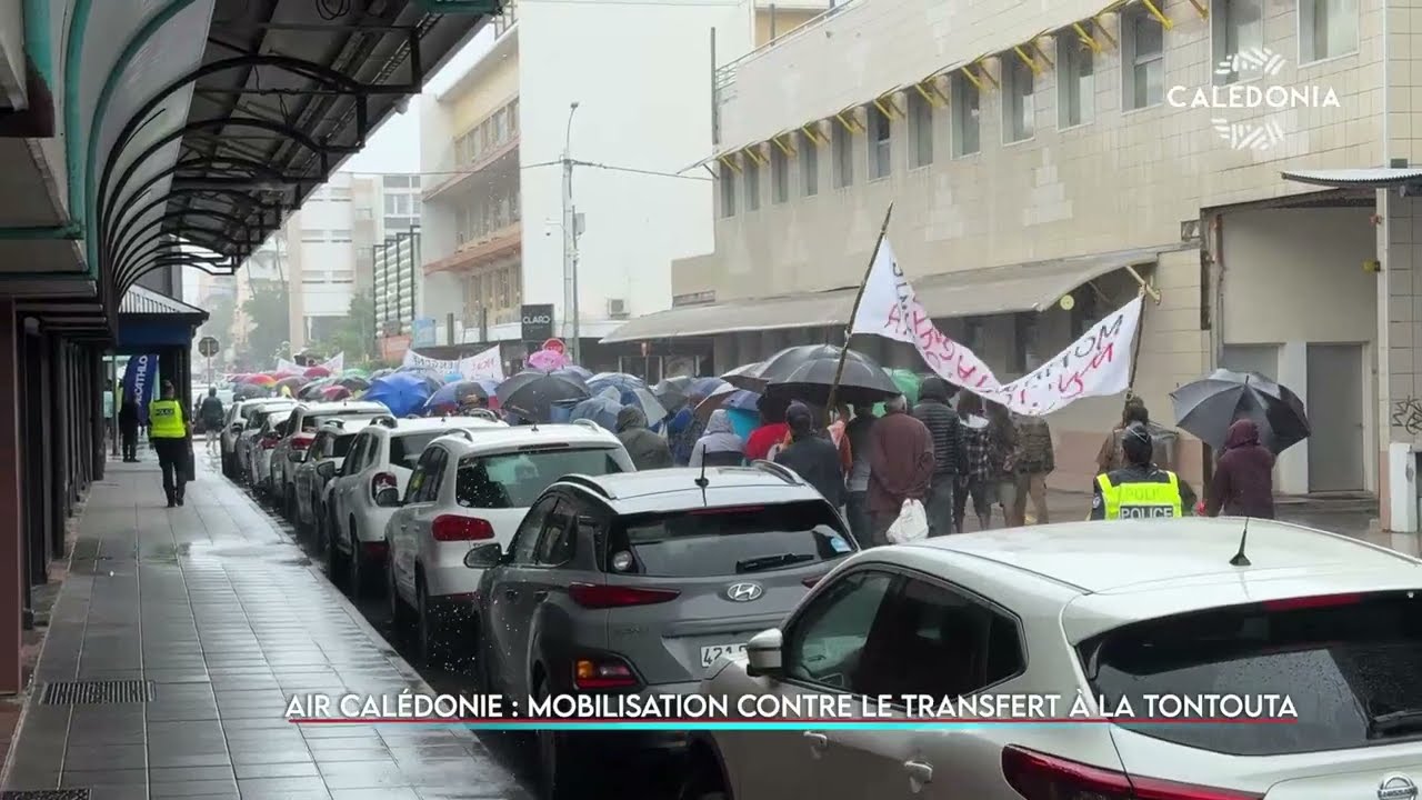 Air Calédonie : mobilisation contre le transfert à la Tontouta