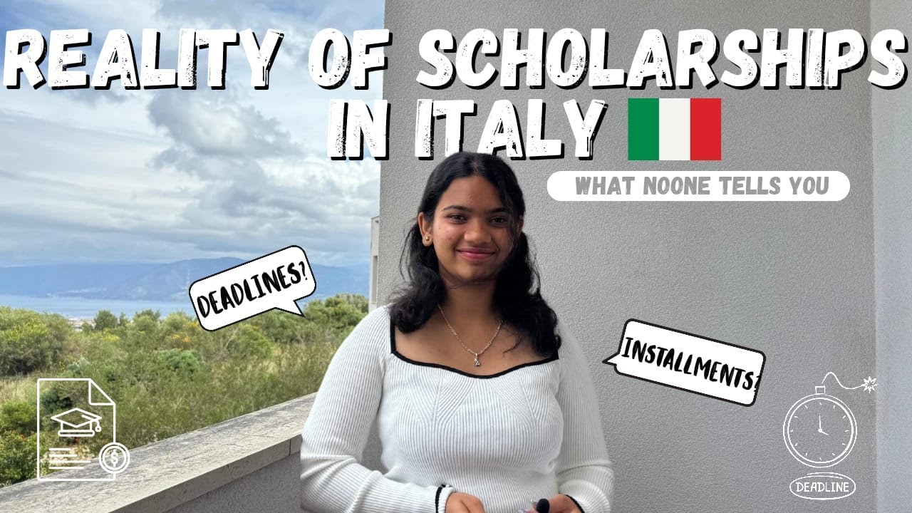 Reality about Scholarships in Italy | What No One Tells You!  #studyinitaly #italy #scholarships