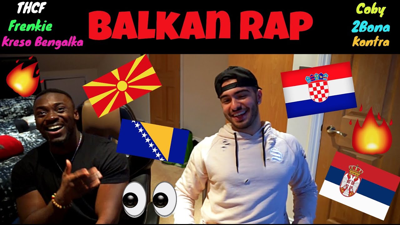 Balkan Rap *Reaction* Ft THCF, Coby, 2Bona, Frenkie etc. (MATES FIRST TIME CHECKING BALKAN RAP!!!)