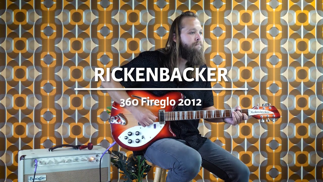 Rickenbacker 360 Fireglo 2012 played by Leif de Leeuw | Demo @ The Fellowship of Acoustics