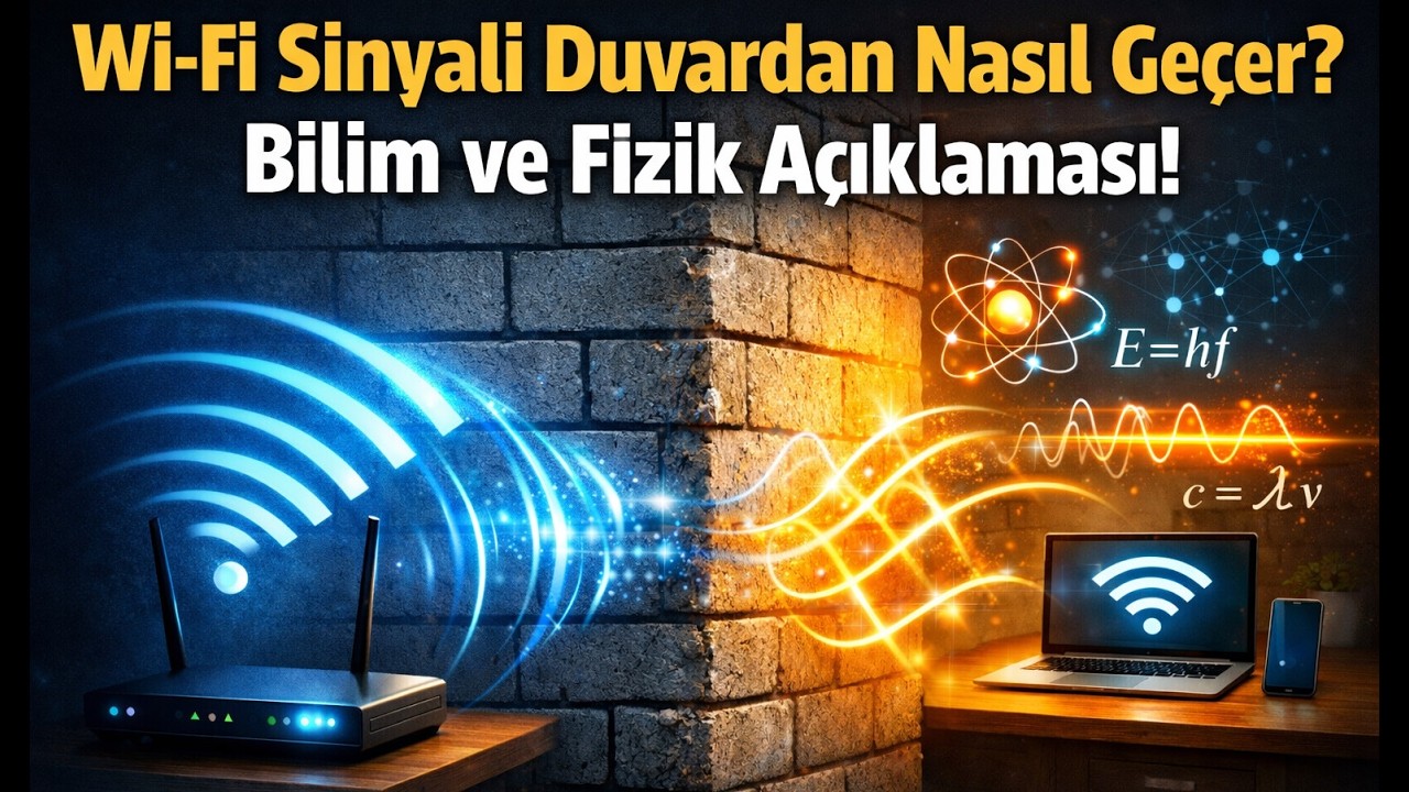 Wi-Fi Sinyali Duvardan Nasıl Geçer? Bilim ve Fizik Açıklaması!
