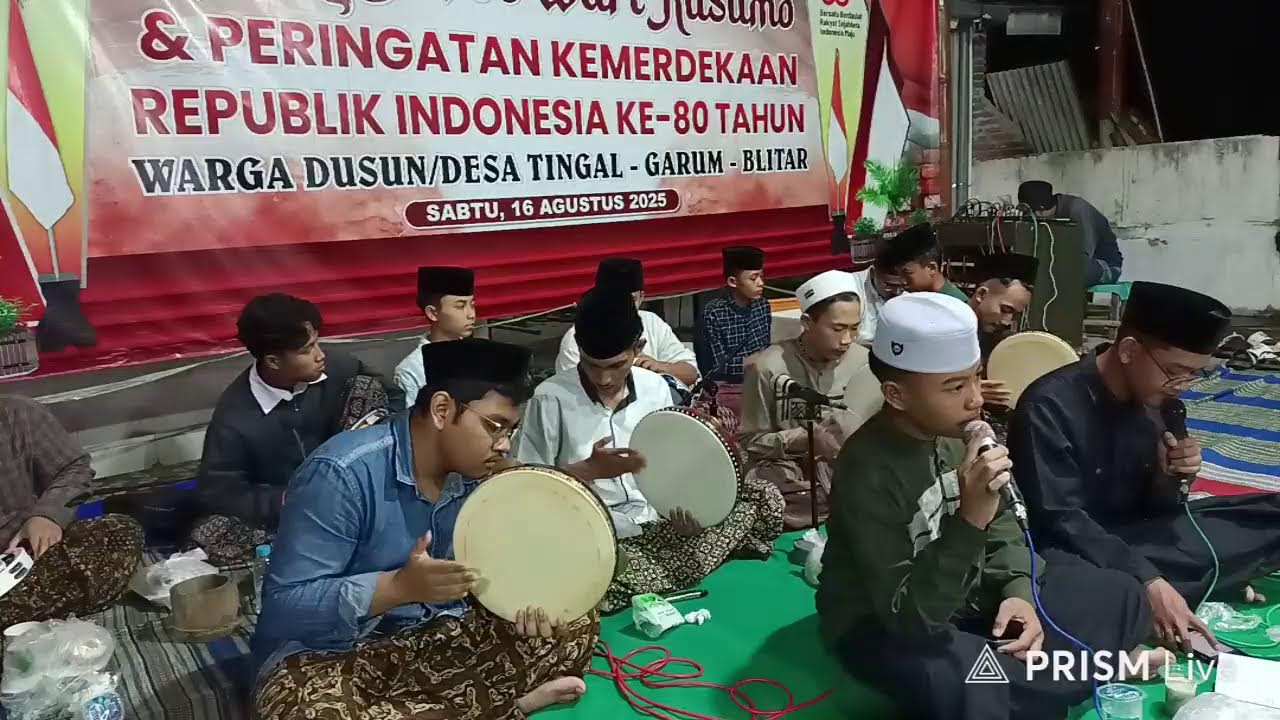 pengajian malam Selasa dlm rangka Isro mi'raj di makam eyang darso Tingal Garum Blitar:12-01-2026,