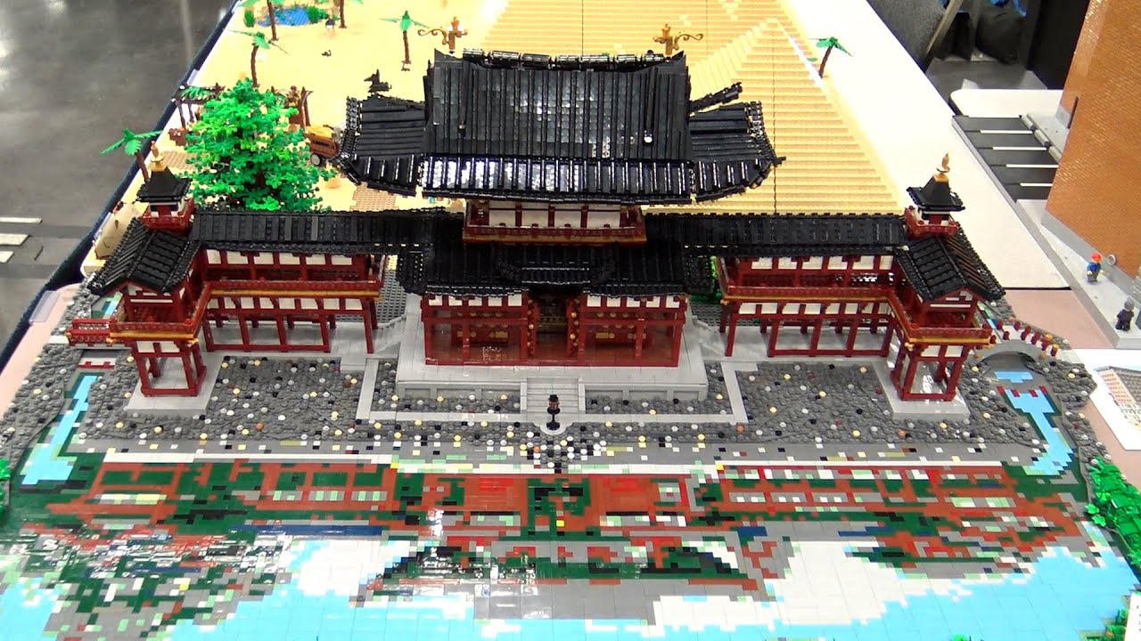 LEGO Japanese Temple and Reflecting Pond | Bricks Cascade 2020