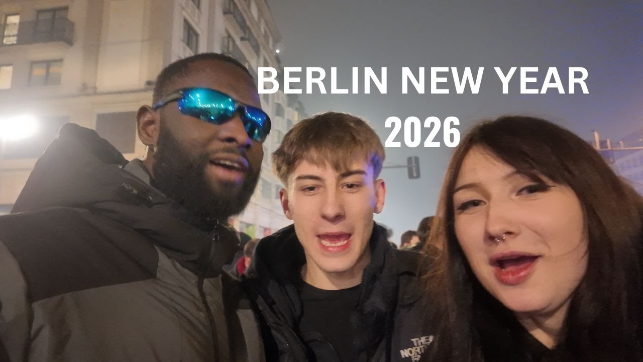 Берлин встречает 2026 год грандиозным фейерверком.