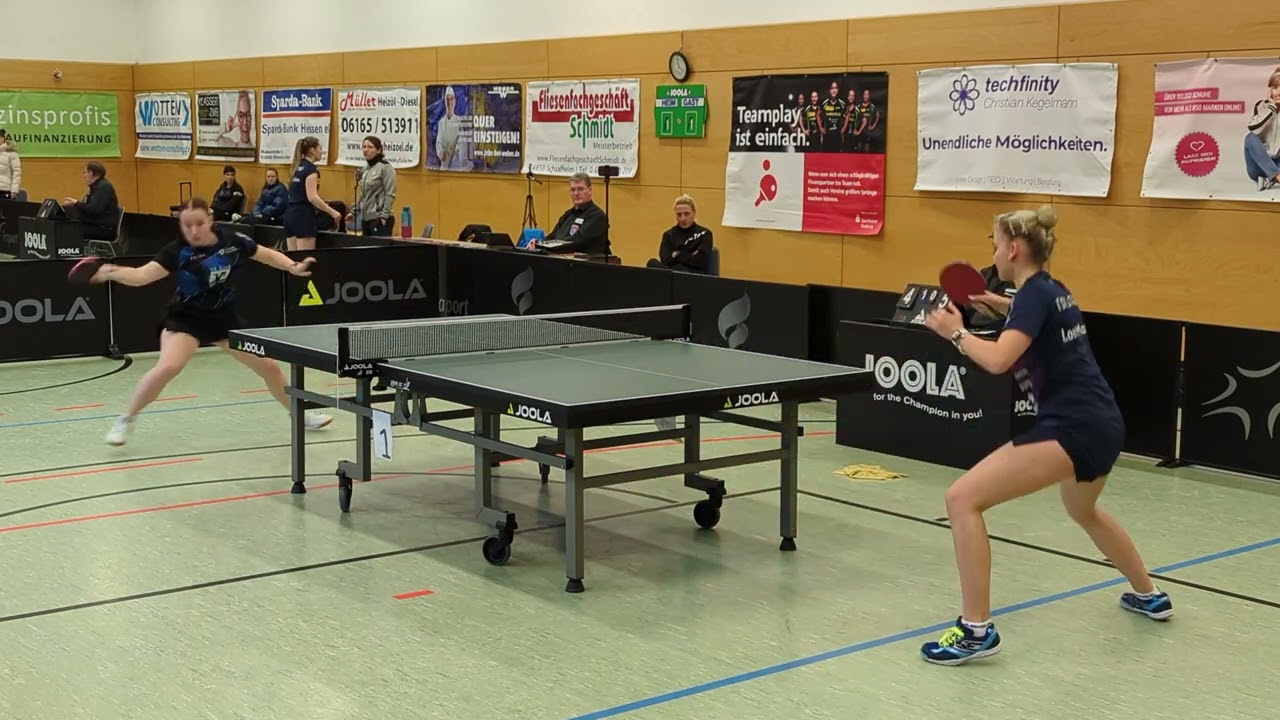 2. Bundesliga Damen : Matiunina Veronika - Morsch Lorena