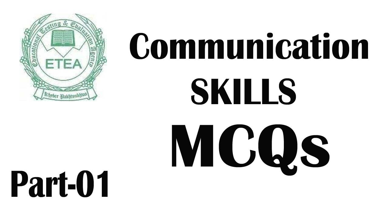 Communication Skills : most repeated MCQs of Communication Skill for different Exams : ETEA etc