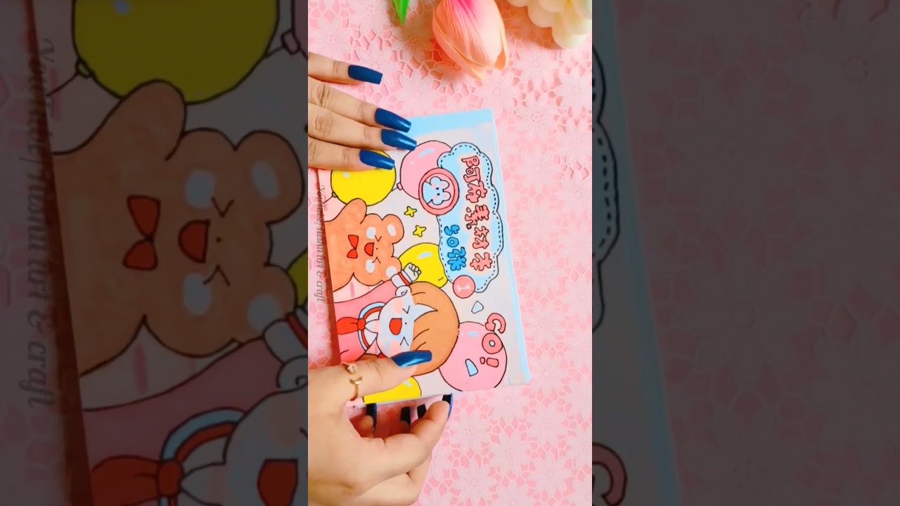 DIY sticker book 