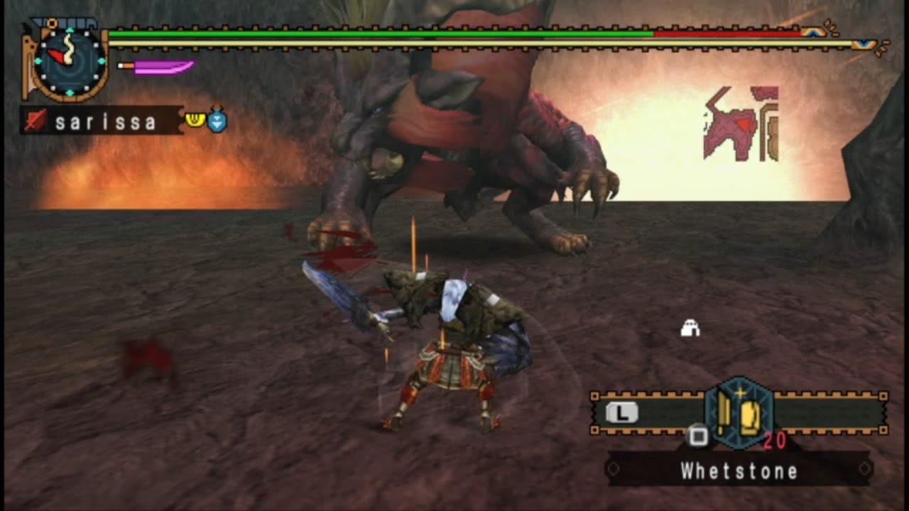 【MHP2G】JUMP: Emperor of Explosions【Indigo Ogre Sword】20:37