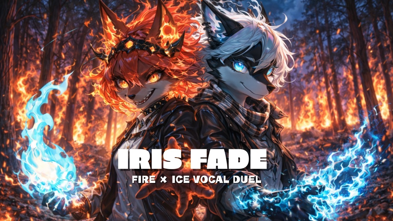 Iris Fade – Fire × Ice Vocal Duel | Cinematic Battle Song