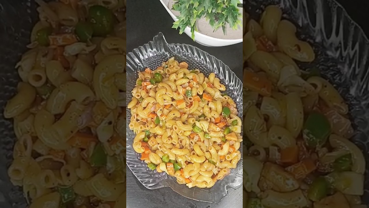Chicken Macaroni Recipe😋#chickenmacroni #shortsrecipe #trendingshort #shabskitchen #foodlover