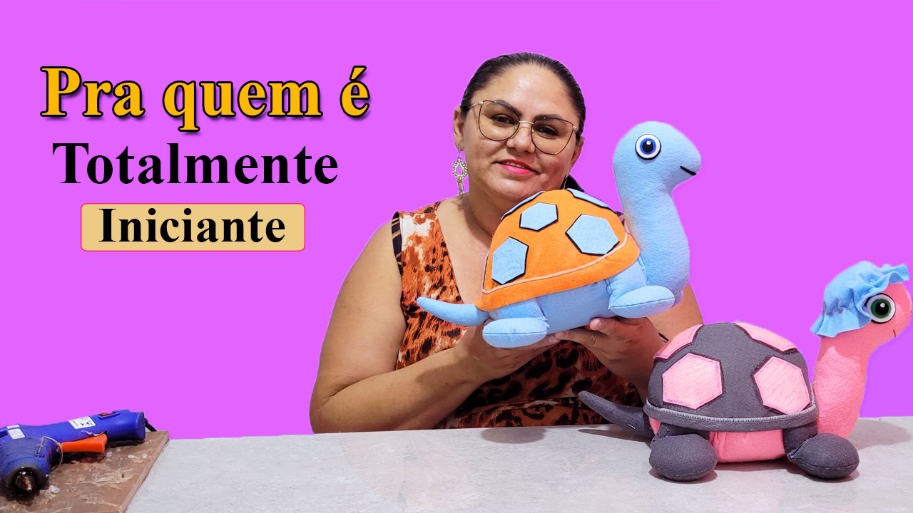 Jabuti peso de porta feito a mão perfeito pra iniciantes.
