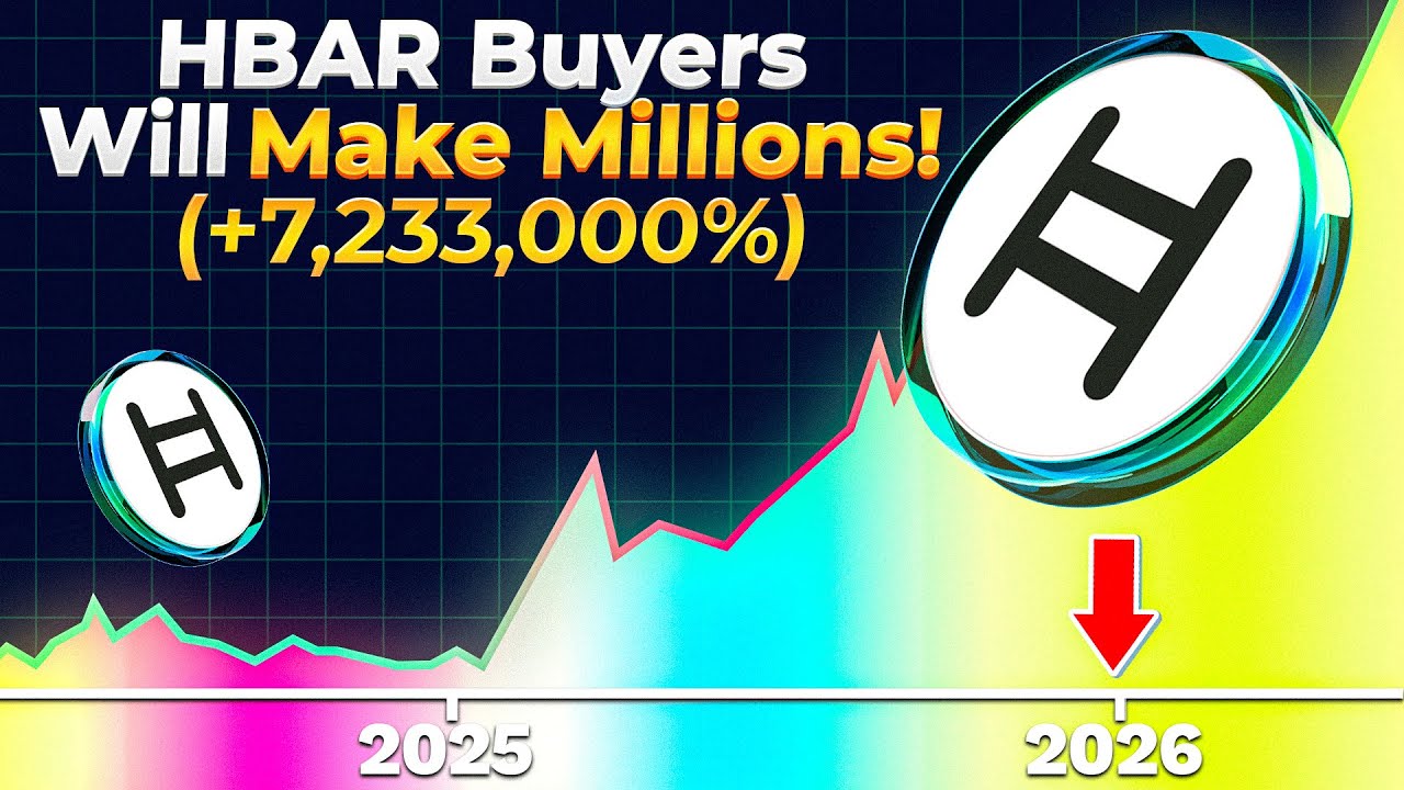 Сколько будет стоить 18 427 акций HBAR к 2026 году? Прогноз цены акций Hedera!!