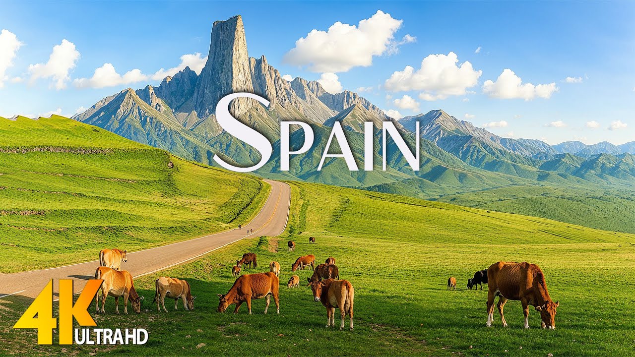 Spain 4K | Hidden Gems & Breathtaking Landscapes with Epic Cinematic Music