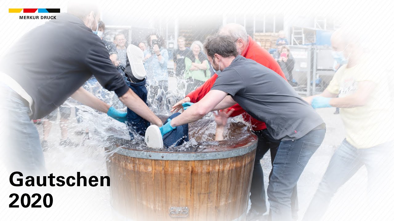 Gautschen 2020 – Merkur Druck AG
