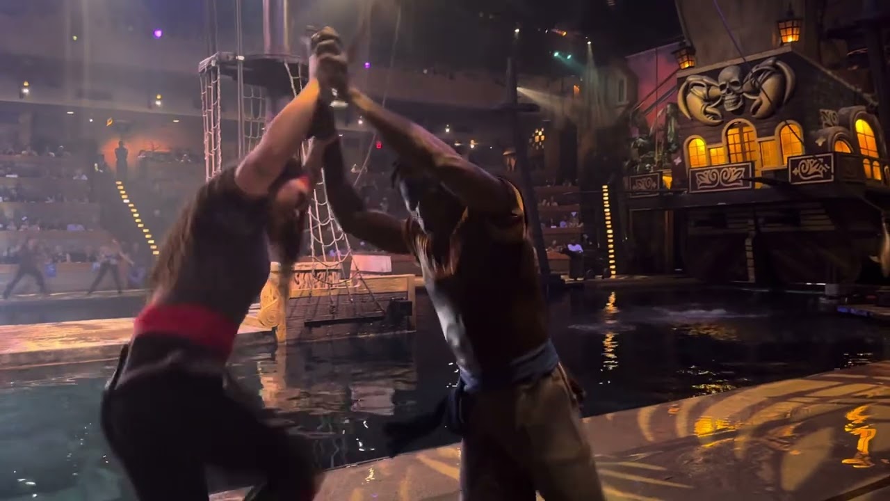 Experience the Thrilling Climax of the Pirate Voyage and Dinner Show