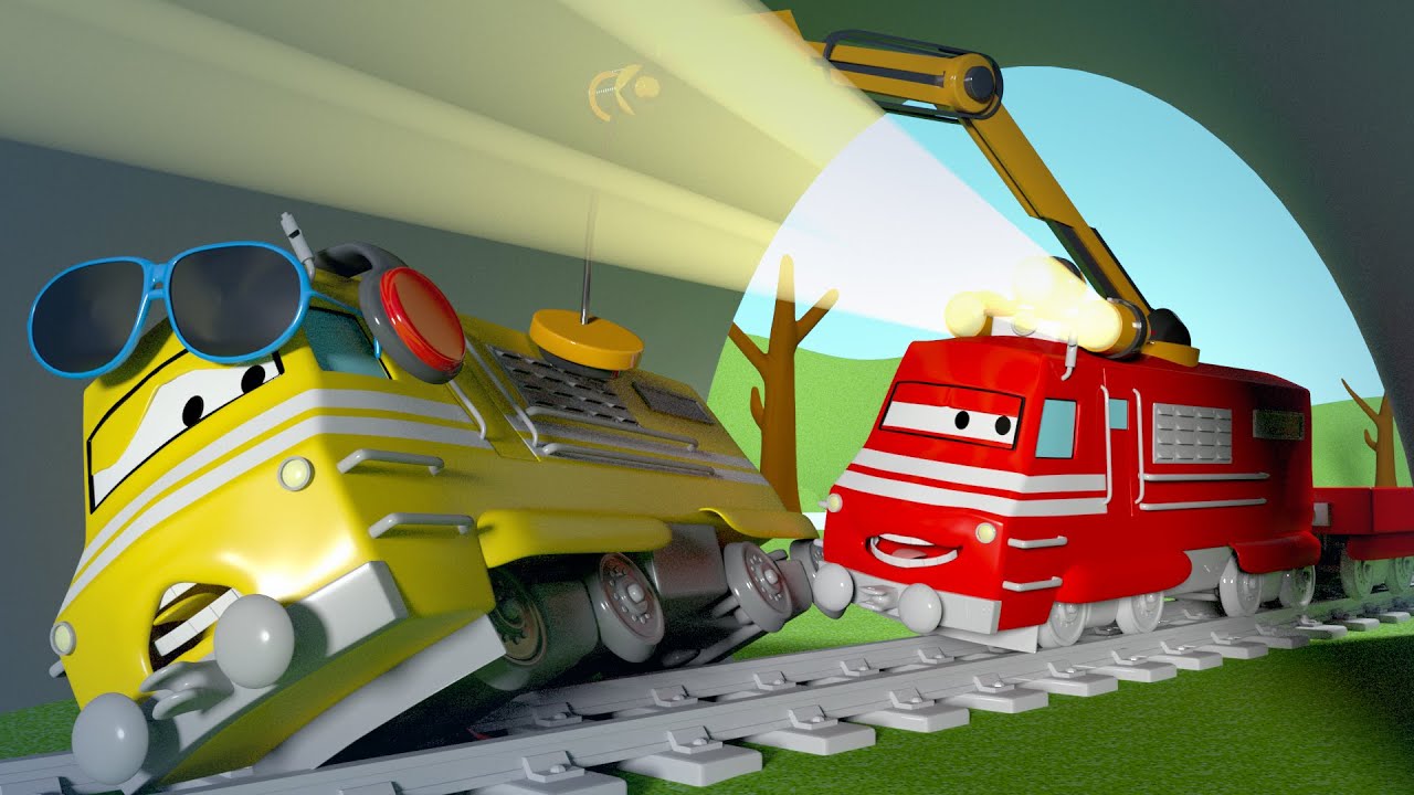 Kacamata Taylor - Troy Si Kereta di Kota Kereta l Kartun Untuk Anak-anak