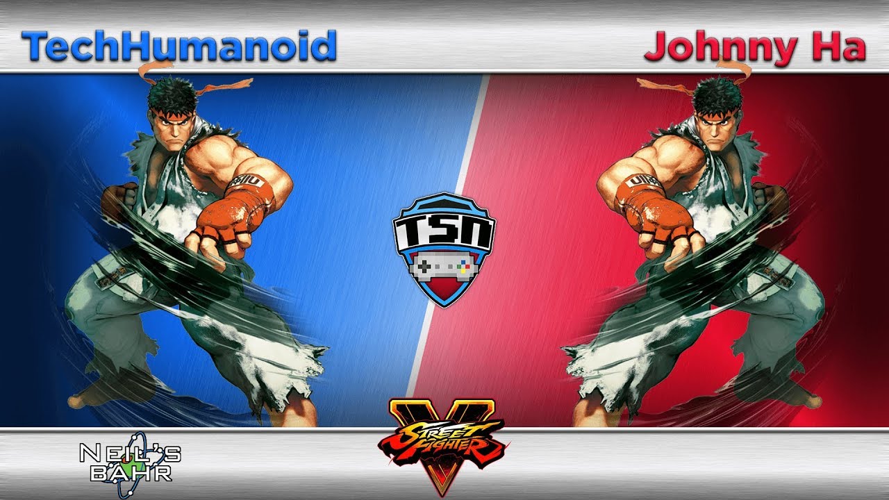 SFV @ Neil's (7-25) - TechHumanoid (Ryu) vs. Johnny Ha (Ryu) - LR1